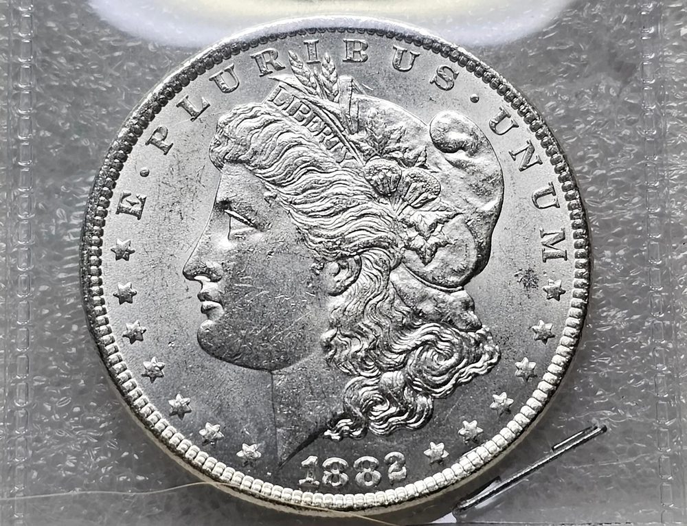 1882 P Morgan Silver Dollar