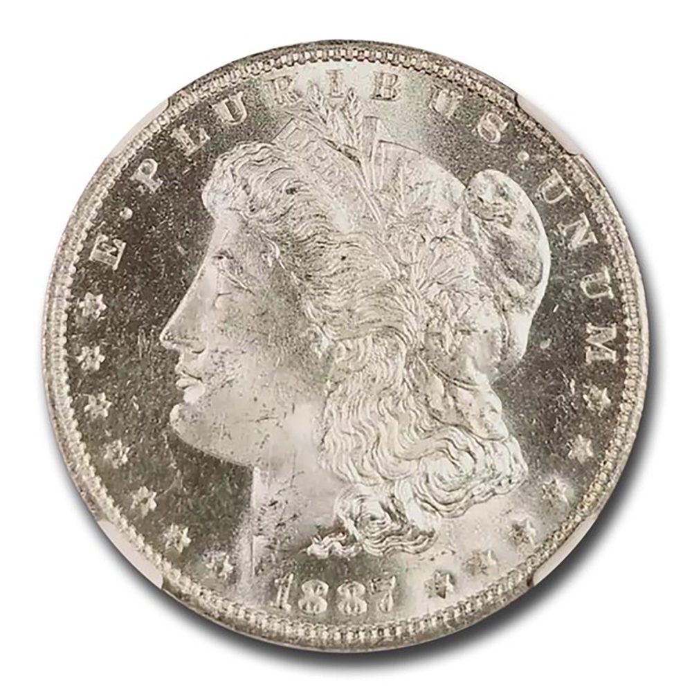 1887 O Morgan Silver Dollar