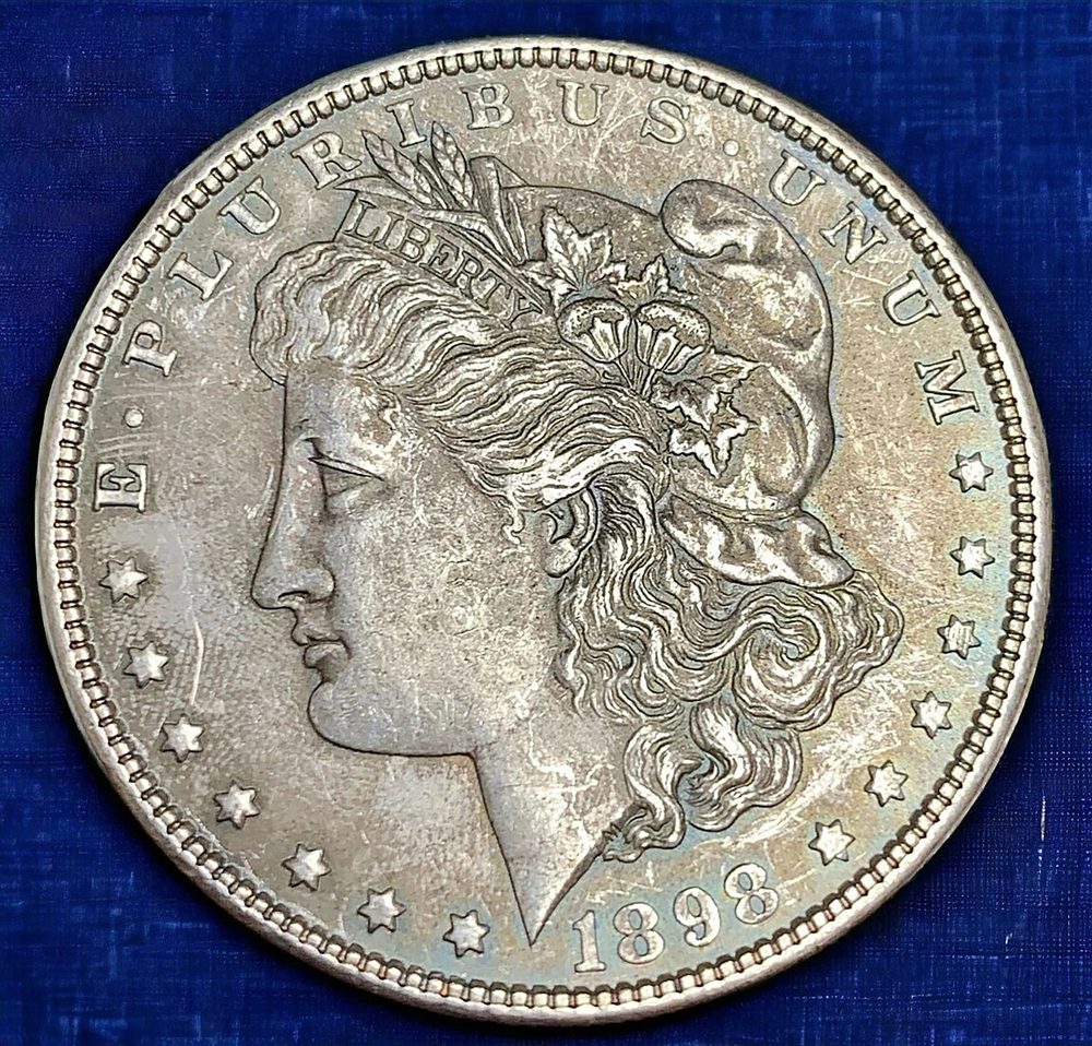 1898 P Morgan Silver Dollar